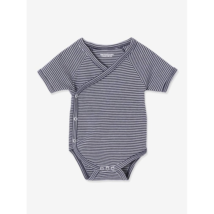 Lot de 3 bodies manches courtes 1mois 100% Coton Body - Maroc