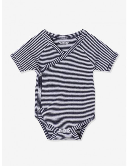 Lot de 3 bodies manches courtes 1mois 100% Coton Body - Maroc