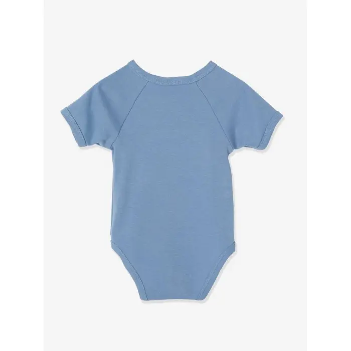 Lot de 3 bodies manches courtes 1mois 100% Coton Body - Maroc