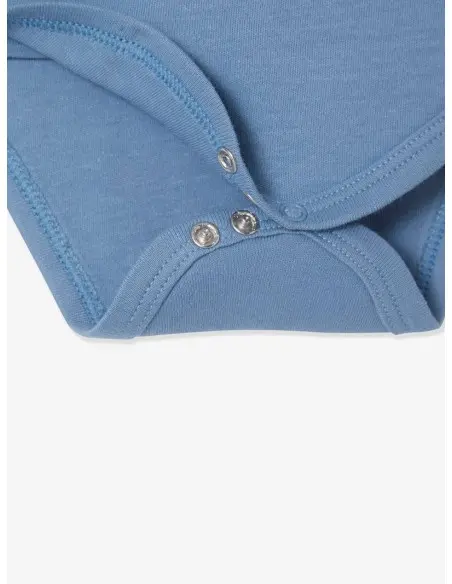 Lot de 3 bodies manches courtes 1mois 100% Coton Body - Maroc