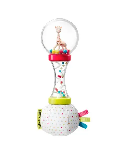 Soft multi-texture maracas rattle Sophie la Girafe from 3 months