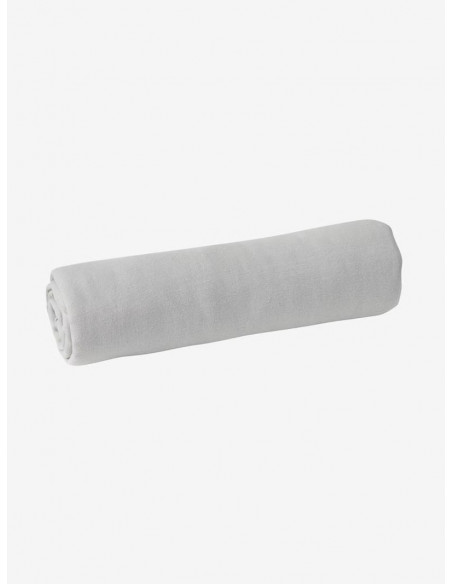 Lot de 2 draps-housses bébé 70x140cm en jersey extensible