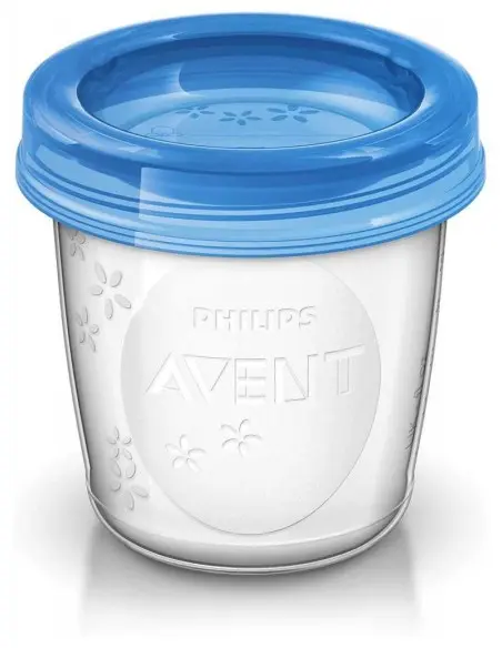 Avent reusable storage pots for breast milk, pack of 10 — photo 2