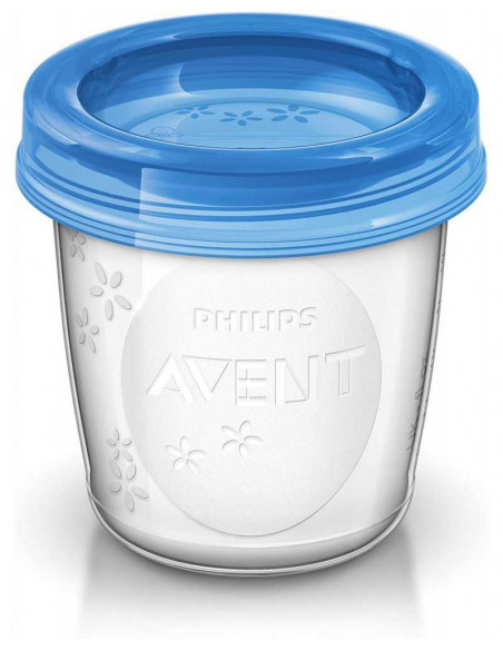 Pots de conservation Avent réutilisables pour lait maternel x10 dans Accueil chez Baby And Mom Maroc