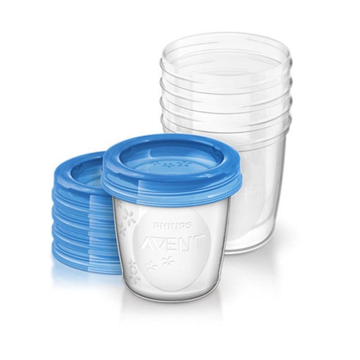 Pots de conservation Avent réutilisables pour lait maternel x10 dans Accueil chez Baby And Mom Maroc