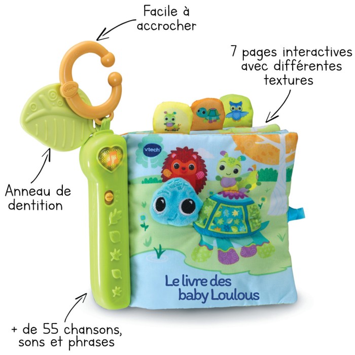 Vtech Livre Toudoux Des Loulous 6-36mois Jouet - Vtech Maroc