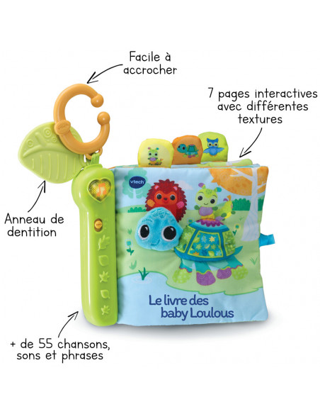 Vtech Livre Toudoux Des Loulous 6-36mois Jouet - Vtech Maroc