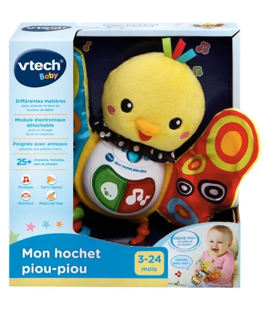 Vtech Mon Hochet Piou-Piou 3-24mois Hochet - Vtech Maroc 2