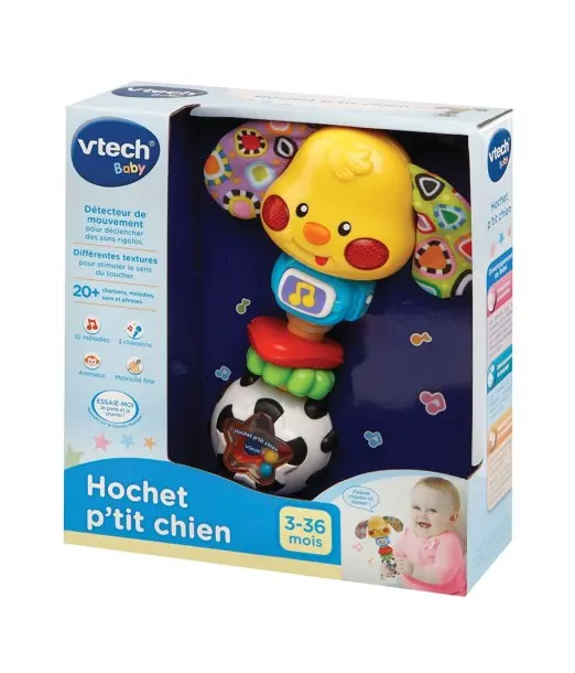 Vtech Hochet P'tit Chien 3-36mois Hochet - Vtech Maroc 2
