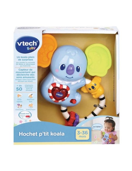 Vtech Hochet P'tit Koala 3-36 mois Hochet - Vtech Maroc
