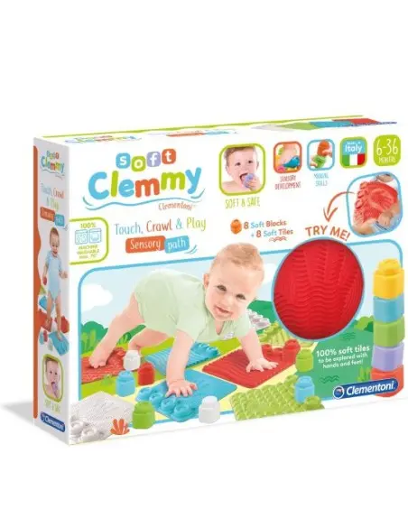 Clementoni Tapis Sensoriels Clemmy 6m+ Jouet - Clementoni Maroc