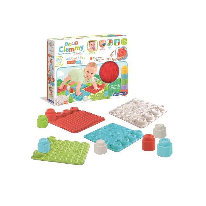 Clementoni Tapis Sensoriels Clemmy 6m+ Jouet - Clementoni Maroc