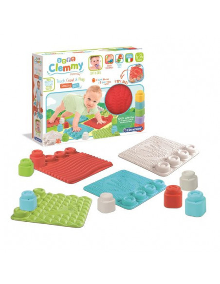 Clementoni Tapis Sensoriels Clemmy 6m+ Jouet - Clementoni Maroc
