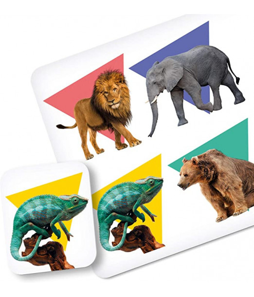 Clementoni Loto Animaux Sauvages 3ans+ Jeux éducatifs - 2
