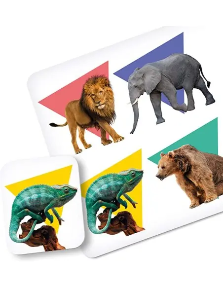 Clementoni Loto Animaux Sauvages 3ans+ Jeux éducatifs -