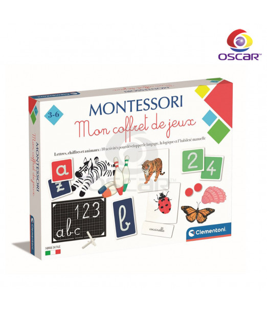 Clementoni Montessori - Mon coffret de jeux 3-6ans 3 - 5 ans -