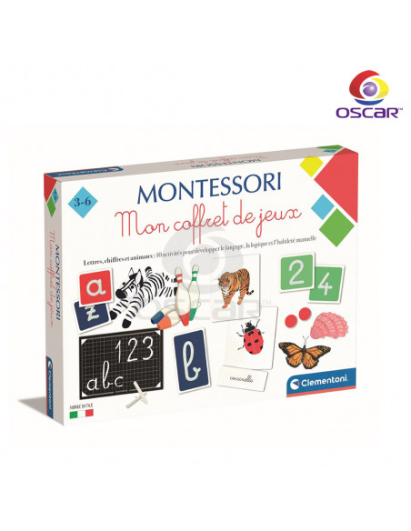 Clementoni Montessori - Mon coffret de jeux 3-6ans 3 - 5 ans -