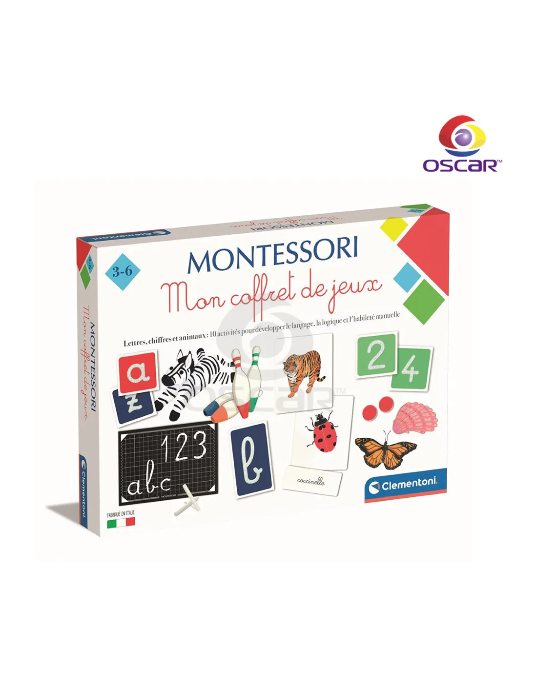 Clementoni Montessori - Mon coffret de jeux 3-6ans au Maroc - Baby And Mom