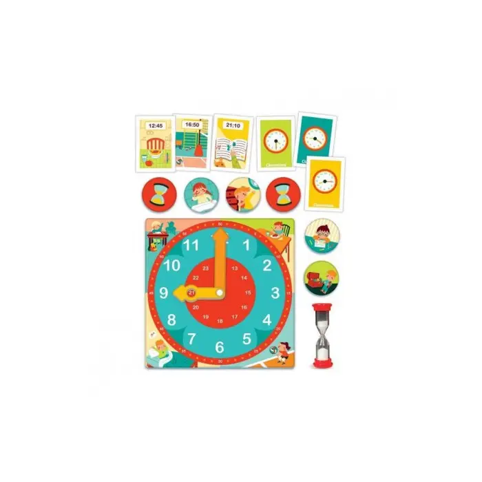 Clementoni Education Horloge Tic-Tac 5-7ans 5 - 7 ans -