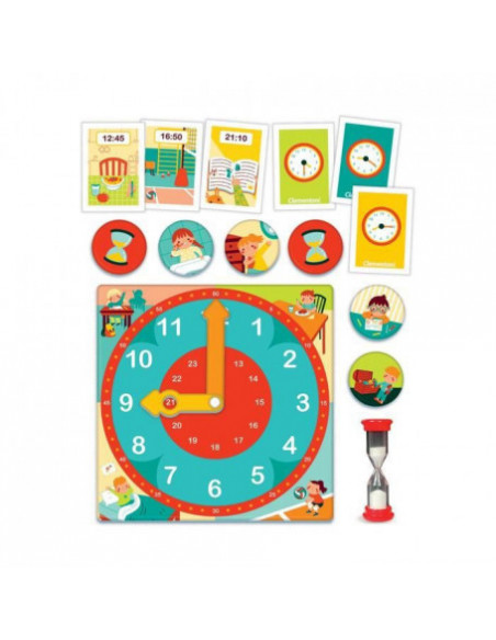 Clementoni Education Horloge Tic-Tac 5-7ans 5 - 7 ans -