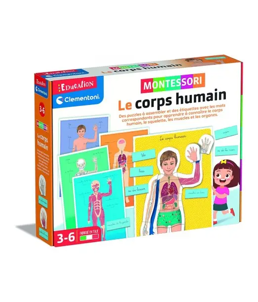 Clementoni Education Le corps humain 3-6ans 3 - 5 ans -