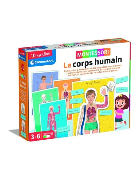 Clementoni Education The human body from 3 to 6 years