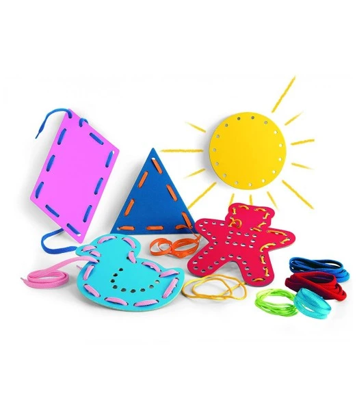 Clementoni Education Montessori Shapes and Laces from 3 to 6 years 2