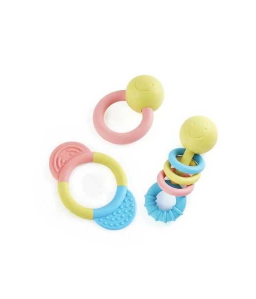 Hape set of rings and rattles in Japanese rice, from 0 months