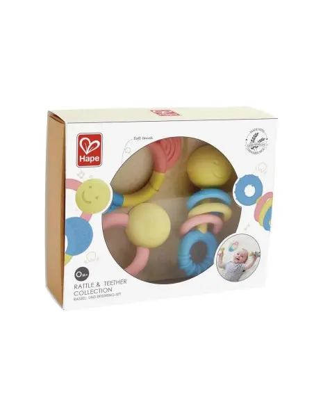 Hape set of rings and rattles in Japanese rice, from 0 months — photo 2