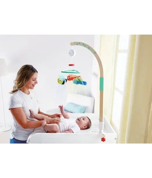 Hape Mobile pour Bébé en Bois 0m+ Tapis d'éveil - Hape Maroc 2
