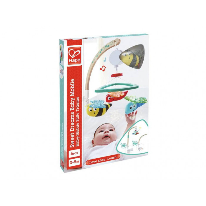 Hape Mobile pour Bébé en Bois 0m+ Tapis d'éveil - Hape Maroc