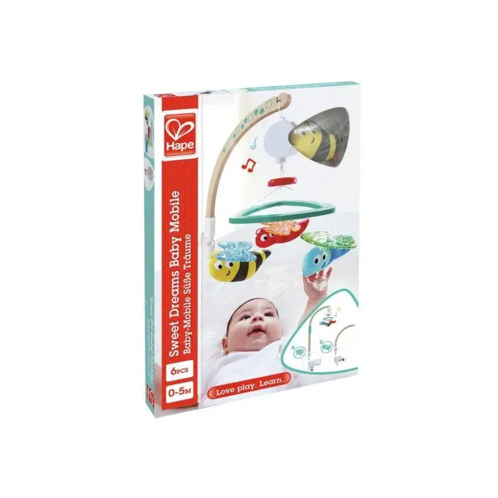 Hape Mobile pour Bébé en Bois 0m+ Tapis d'éveil - Hape Maroc