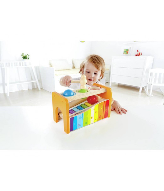 Hape Banc à marteler avec xylophone 12m+ Jouet - Hape Maroc 2