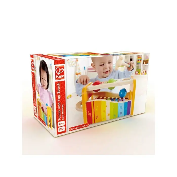Hape Banc à marteler avec xylophone 12m+ Jouet - Hape Maroc