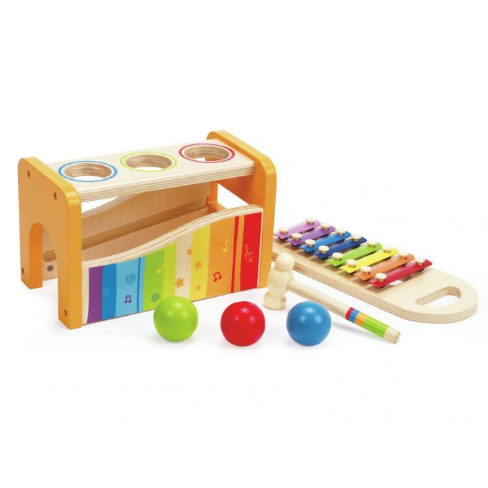 Hape Banc à marteler avec xylophone 12m+ Jouet - Hape Maroc