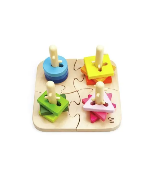 Hape Puzzle à boutons créatif 18m+ Puzzle - Hape Maroc