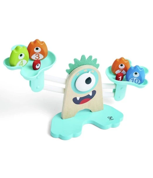 Hape balance monsters early counting from 3 years