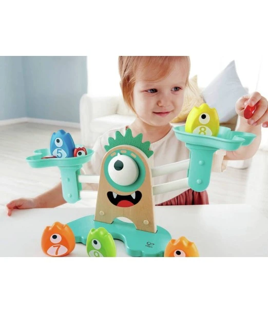 Hape balance monsters early counting from 3 years 2