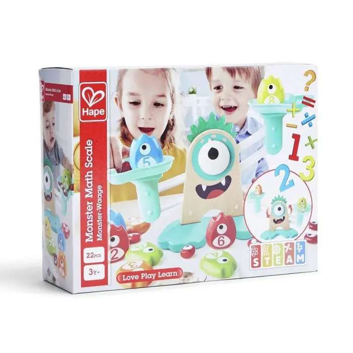 Hape Balance monstres premiers calculs 3ans+ 3 - 5 ans - Hape