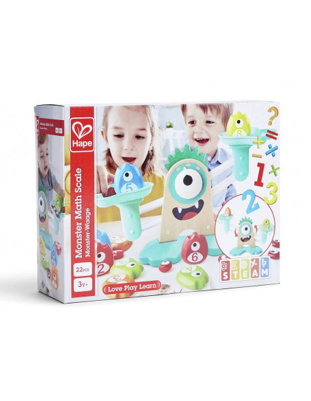 Hape Balance monstres premiers calculs 3ans+ 3 - 5 ans - Hape