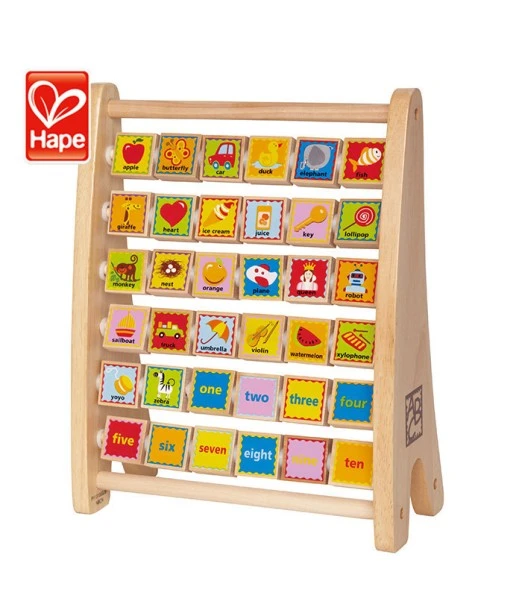 Hape Abacus Alphabet from 3 years
