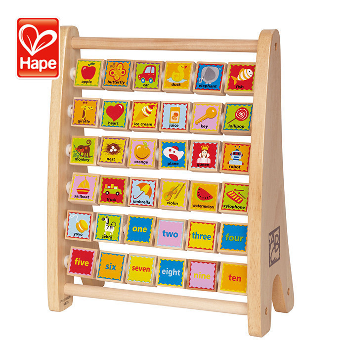 Hape Abacus Alphabet 3ans+ Jeux éducatifs - Hape Maroc