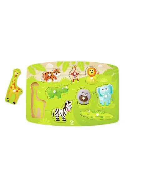 Hape Jungle button puzzle from 2 years