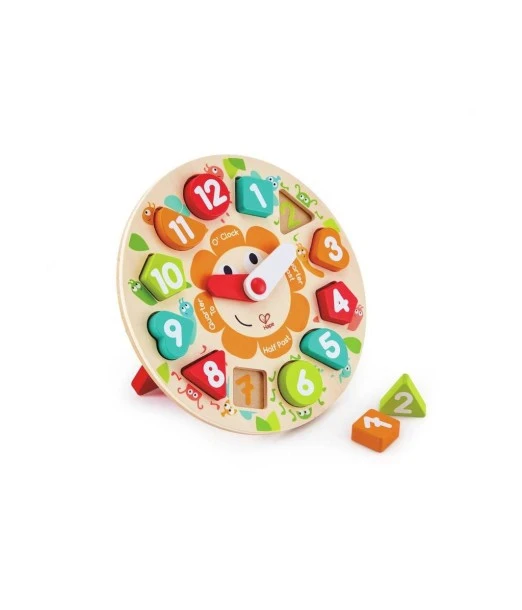 Hape clock puzzle with large pieces from 3 years