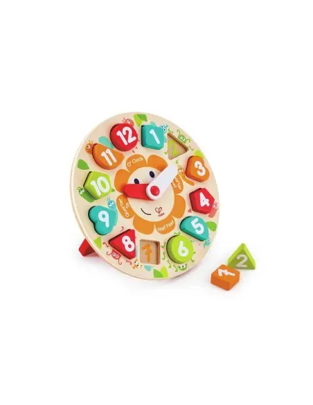 Hape clock puzzle with large pieces from 3 years