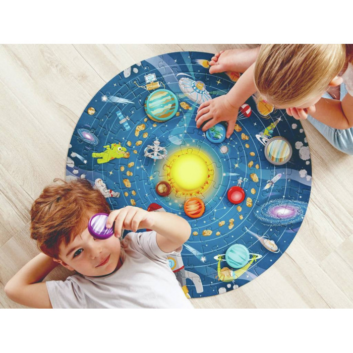 Hape Puzzle système solaire 5ans+ 5 - 7 ans - Hape Maroc