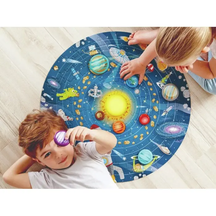Hape Puzzle système solaire 5ans+ 5 - 7 ans - Hape Maroc