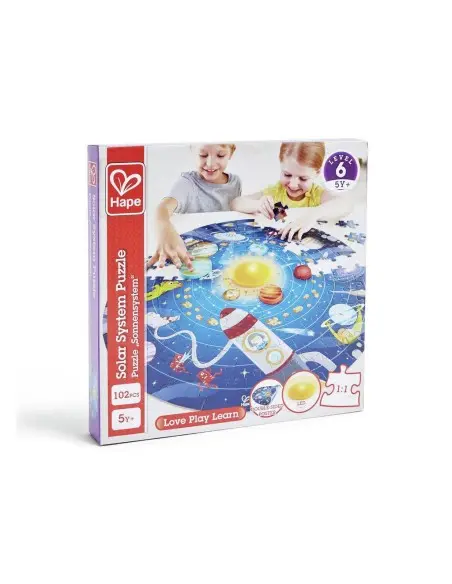 Hape Puzzle système solaire 5ans+ 5 - 7 ans - Hape Maroc