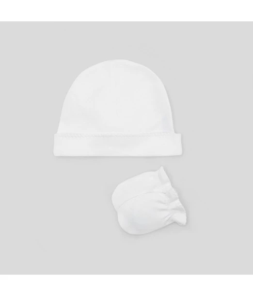 Newborn hat + mitten (Various colours)