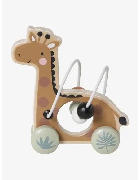FSC® wooden giraffe abacus from 0 months